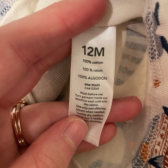 EUC | Just One You by Carter’s raccoon baby boy’s set — 12 months - Picture 6 of 6